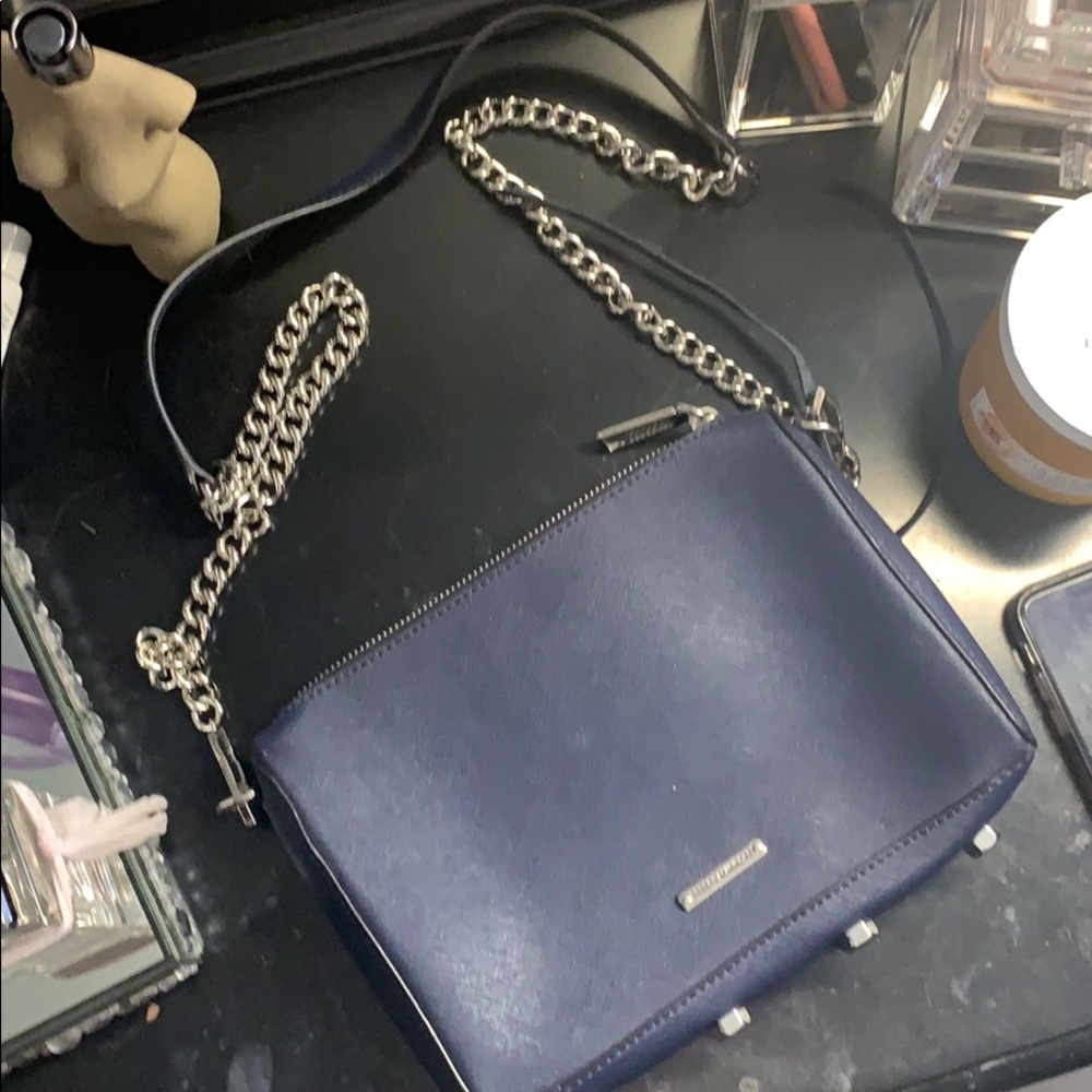 Navy Blue Rebecca Minkoff Crossbody Bag